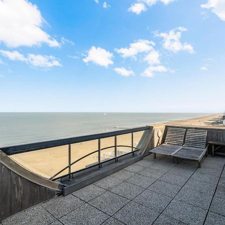 Penthouse App Met Imposant & Eindeloos Zeezicht Apartamento Middelkerke Exterior foto