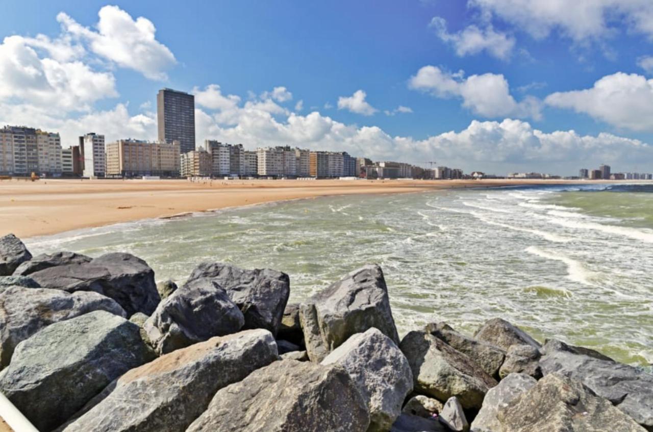 Penthouse App Met Imposant & Eindeloos Zeezicht Apartamento Middelkerke Exterior foto